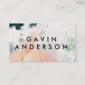 Abstrakte Visitenkarte der Modernen Kunst (Vorderseite)