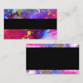 abstrakte Visitenkartenvorlage Visitenkarte (Vorne/Hinten)