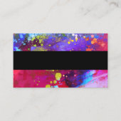 abstrakte Visitenkartenvorlage Visitenkarte (Vorderseite)