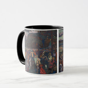 Abstrakte Vitalität, Wassily Kandinsky Farbvolles  Tasse