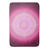 Abstrakte Vitrage rosa Textur. Badematte (Vorderseite Vertikal)