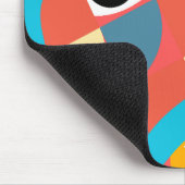Abstrakte Vivid Face Art Mousepad (Ecke)
