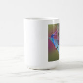 abstrakte Vogel-Tasse Kaffeetasse (Mittel)
