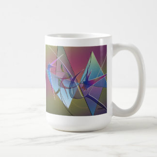 abstrakte Vogel-Tasse Kaffeetasse