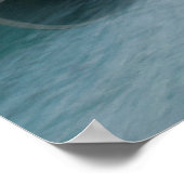 Abstrakte von Gondeln, Venedig Poster (Ecke)