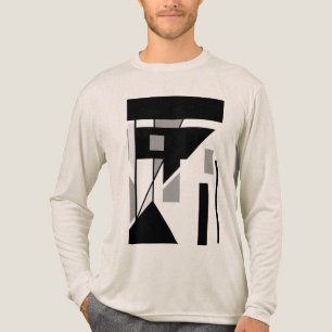 Abstrakte, von MCM inspirierte geometrische Formen Tri-Blend Shirt