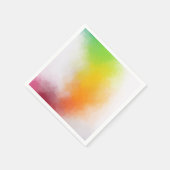 Abstrakte Vorlage für moderne, helle Farben Serviette (Ecke)