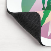 abstrakte Waage Mousepad (Ecke)