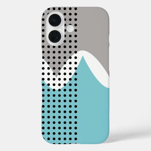 Abstrakte Wackler Case-Mate iPhone Hülle (Rückseite)