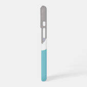 Abstrakte Wackler iPhone 16 Hülle (Linke Seite)