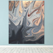 Abstrakte Wall Art | Beste moderne Kunst Leinwanddruck (Insitu (Holzboden))