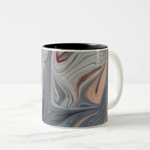 Abstrakte Wall Art Beste moderne Kunst Zweifarbige Tasse