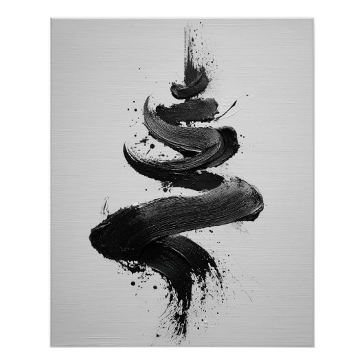 Abstrakte Wall Art Poster (Vorderseite)