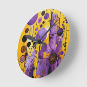 Abstrakte Wall-Uhr Runde Wanduhr (Winkel)