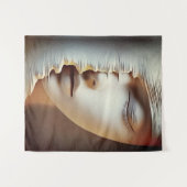 Abstrakte Wand an Wand Kunst - Moderne Textur Wandteppich (Vorderseite (Horizontal))
