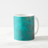 Abstrakte Wand im Hintergrund bunt Kaffeetasse (VorderseiteRechts)