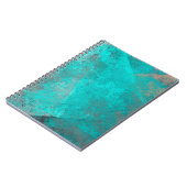 Abstrakte Wand im Hintergrund bunt Notizblock (Linke Seite)