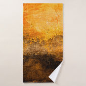 abstrakte Wand nah upabstract, Hintergrund, schwar Badehandtuch (Badehandtuch)