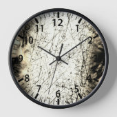 Abstrakte Wand-Uhr Uhr (Vorderseite)