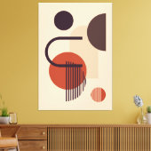 Abstrakte Wandgestaltung Leinwanddruck (Insitu (Wohnzimmer))
