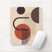 Abstrakte Wandgestaltung Mousepad (Mit Mouse)
