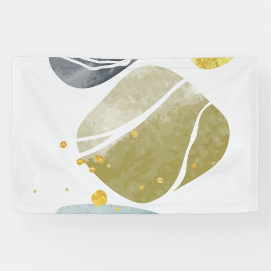 Abstrakte Wandkunst Banner (Horizontal)