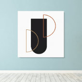 Abstrakte Wandkunst Leinwanddruck (Insitu (Holzboden))