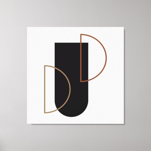 Abstrakte Wandkunst Leinwanddruck (Vorderseite)