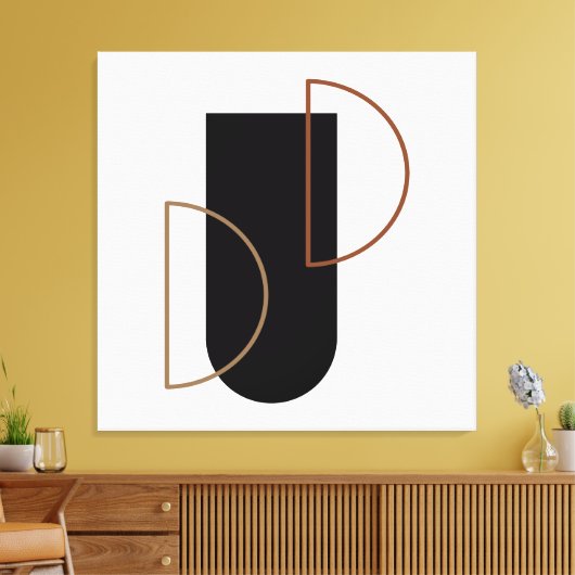 Abstrakte Wandkunst Leinwanddruck (Insitu (Wohnzimmer))