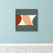 Abstrakte Wandkunst Leinwanddruck (Insitu (Holzboden))