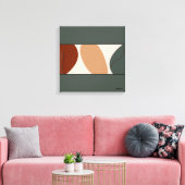 Abstrakte Wandkunst Leinwanddruck (Insitu (Wohnzimmer))