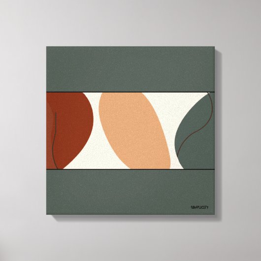 Abstrakte Wandkunst Leinwanddruck (Vorderseite)