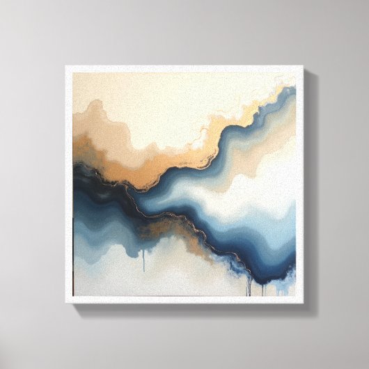 Abstrakte Wandkunst  Leinwanddruck (Vorderseite)