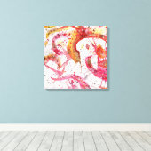 abstrakte Wandkunst Leinwanddruck (Insitu (Holzboden))