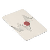 Abstrakte Wandkunst Magnet (Rechte Seite)