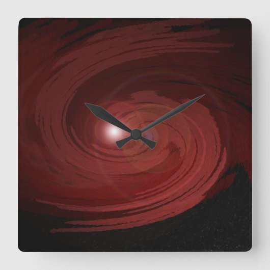 abstrakte Wanduhr (Vorderseite)