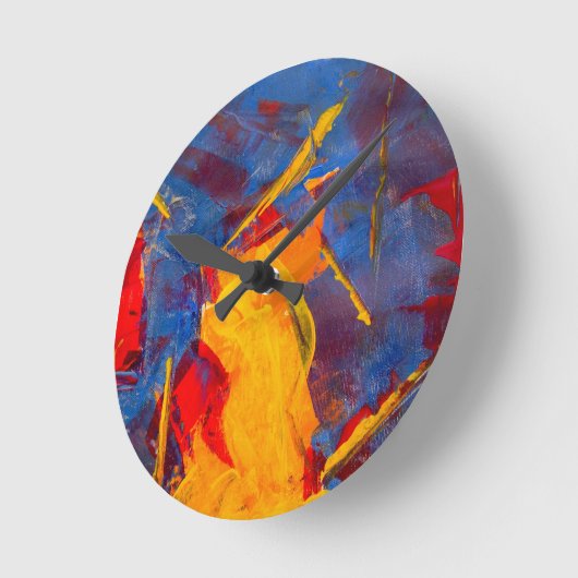 Abstrakte Wanduhren - Cocktailzeit (Winkel)