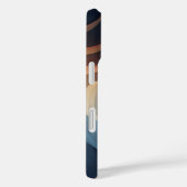 Abstrakte, warme Formen Case-Mate iPhone Hülle (Rückseite / Rechts)