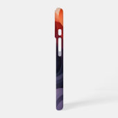Abstrakte, warme Formen iPhone 16 Hülle (Linke Seite)