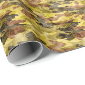 Abstrakte Wasserfarbe: Camouflage-Gefärbte Krawatt Geschenkpapier (Rolleneckpunkt)