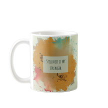 Abstrakte Wasserfarbe Chickadee - Bernstein