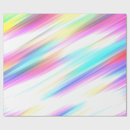 Abstrakte Wasserfarbe Elegant handbemalt Geschenkpapier (Flach)