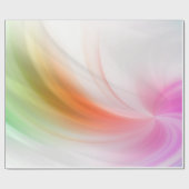 Abstrakte Wasserfarbe Elegant handbemalt Geschenkpapier (Flach)