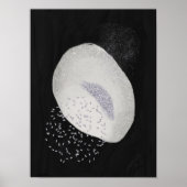 Abstrakte Wasserfarbe geometrisch, Abstrakt, minim Poster (Vorne)