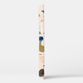 Abstrakte Wasserfarbe: Geometrisches Tintenmuster. Case-Mate iPhone Hülle (Rückseite / Rechts)