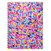 Abstrakte Wasserfarbe, hell Notizblock (Vorderseite)