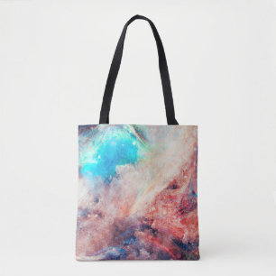 Abstrakte Wasserfarbe Hintergrundkunst Tasche