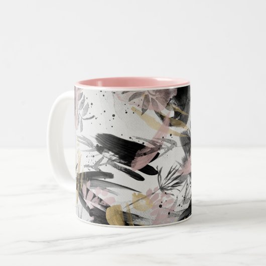 Abstrakte Wasserfarbe I Tasse (Vorderseite Links)