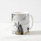 Abstrakte Wasserfarbe IV Tasse (VorderseiteRechts)