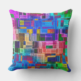 Abstrakte Wasserfarbe Kissen